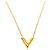 Collana Louis Vuitton Essential V in metallo D'oro