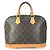 Borsa Tote Louis Vuitton Monogram Alma Marrone