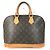 Borsa Tote Louis Vuitton Monogram Alma Marrone - vista 17