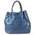 Tiffany & Co. Metallic Logo Handtasche Blau Metallisch - Ansicht 3