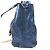 Tiffany & Co. Metallic Logo Handtasche Blau Metallisch - Ansicht 4