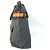 Borsa in denim Christian Dior Dior Flight Line Trotter Logo Blu Arancione - vista 3
