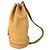 Borsa a tracolla in pelle Taurillon Clemence Hermès Beige Giallo - vista 3