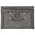 Tarjetero Matelassé CC Filigree Chanel Castaño Metálico
