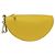 Borsa/Pochette in pelle e lana Fendi Giallo - vista 2