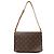 Borsa a tracolla in tela Monogram Louis Vuitton Marrone Monogramma