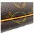 Borsa a tracolla in tela Monogram Louis Vuitton Marrone Monogramma - vista 9