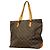 Borsa Tote Cabas Mezzo Monogram Louis Vuitton Marrone