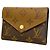 Louis Vuitton Tri-Fold Wallet Braun