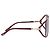 Tom Ford Solange-02 60MM eckige Sonnenbrille aus rotem Acetat Bordeaux - Ansicht 4