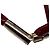 Tom Ford Solange-02 60MM eckige Sonnenbrille aus rotem Acetat Bordeaux - Ansicht 6