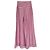 Timeless Pantalones de pierna ancha Chanel en algodón rosa - vista 2