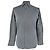 Camicia Gucci a righe con bottoni in cotone grigio
