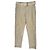 Pantalones de corte recto texturizados Brunello Cucinelli en algodón marfil Blanco Crudo