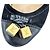 Bailarinas Louis Vuitton Monogram Cube Accent en ante negro - vista 8