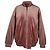 Giacca bomber con zip Hugo Boss in velluto rosa Marrone