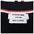 Vestido mini sweatshirt de algodón negro con 4 barras Thom Browne Azul marino - vista 4