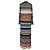 Langer Missoni Strickcardigan mit Chevron-Muster in Multicolor-Viskose Mehrfarben - Ansicht 3