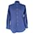 Camicia Prada con bottoni in cotone blu navy