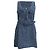 Self portrait Vestido mini de denim texturizado Self-Portrait en algodón azul