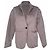Blazer con cinturón Gucci en lana gris - vista 6