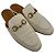 Mules Gucci Horsebit in pelle bianca Marrone Rosso - vista 4