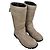 Chanel Motorcycle Boots aus braunem Leder Rot - Ansicht 4