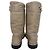Chanel Motorcycle Boots aus braunem Leder Rot - Ansicht 5