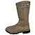 Chanel Motorcycle Boots aus braunem Leder Rot - Ansicht 7