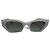 Gafas de sol Ray-Ban Zena Cat-Eye en acetato blanco