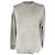 Loewe Sweatshirt mit besticktem Logo aus grauer Baumwolle