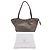 Bolso Tote Monili Brunello Cucinelli en piel marrón - vista 36