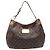 Borsa Louis Vuitton Monogram Galliera PM in tela rivestita marrone D'oro Metallico