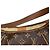 Borsa Louis Vuitton Monogram Galliera PM in tela rivestita marrone D'oro Metallico - vista 11