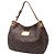 Borsa Louis Vuitton Monogram Galliera PM in tela rivestita marrone D'oro Metallico - vista 2