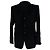 Tom Ford Single-Breasted Blazer in Black Wool