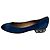 Timeless Ballerine Chanel Cap Toe Chain in scamosciato blu Blu chiaro - vista 8