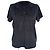 Camiseta de algodón negro con detalles de lazo Marc Jacobs Gris