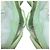 Balenciaga Triple S Sneaker mit transparenter Sohle aus Polyester in Mint Grün - Ansicht 13