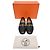Mocassini Colette in pelle di vitello nera Hermès Nero - vista 12