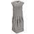 Vestido midi plisado sin mangas Marni en mohair gris