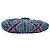 Mini borsa a tracolla Chanel Coco Beach in cotone blu - vista 6