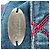 Mini borsa a tracolla Chanel Coco Beach in cotone blu - vista 9