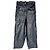 Timeless Chanel Hose aus schwarzem Lammleder