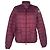 Moncler Lans Zip-Up Down Jacket in Burgundy Polyamide Red Dark red