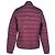 Moncler Lans Zip-Up Down Jacket in Burgundy Polyamide Red Dark red - view 3