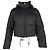 Prada Re-Nylon Steppjacke in Schwarz aus Polyamid