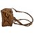 Mini borsa a tracolla Loop di Bottega Veneta in agnello marrone - vista 5