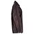 Autre Marque Giacca con zip Nour Hammour in pelle di agnello marrone - vista 2