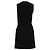 Stella Mc Cartney Mini abito senza maniche Stella McCartney in viscosa nera Stampa python - vista 2